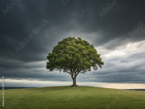 tree in the field