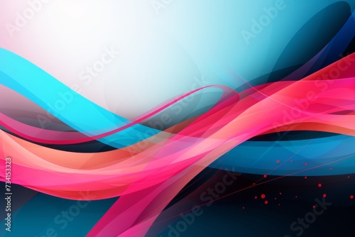 Abstract background with pink and blue waves for healt awareness, Geriatric Conditions photo