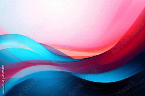 Abstract background with pink and blue waves for health awareness, Neurological Conditions