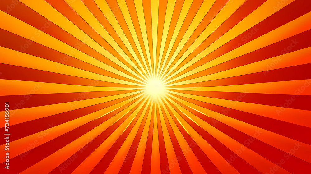 Retro background with rays or stripes in the center. Sunburst or sun burst retro background. red and yellow colors retro burst. Retro background with rays or stripes in the center. Sunburst or sun burst retro background. red and yellow colors retro burst.
