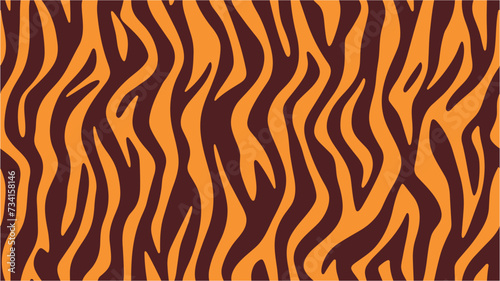 Abstract animal patterns. Stock texture of the animal. Seamless backdrop. Abstract linear pattern. Vector tiger stripes pattern artwork. Illustration art design. photo