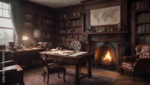 Study from Victorian period office © JazzRock