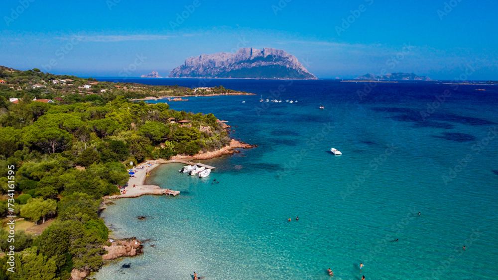 Porto Istana beach - Sassari - Sardinia
The bay is a set of four beaches separated by small rocky bands. It is bordered by pink granites and surrounded by the greenery of Mediterranean shrubs.