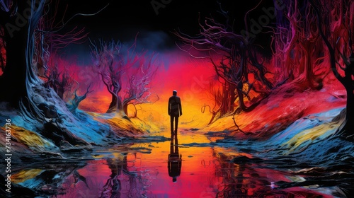 surreal psychedelic horror