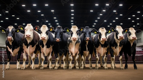 competition show cows photo