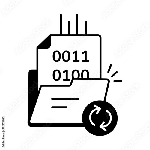 Linear Style Web Programming Icon