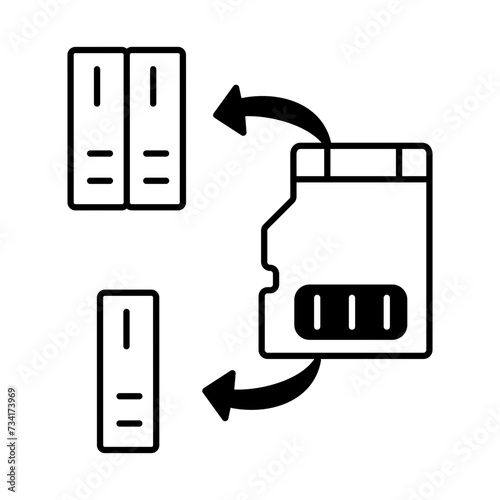 Linear Style Web Programming Icon