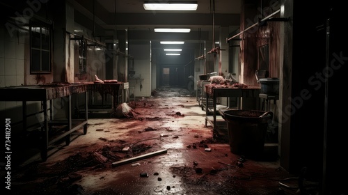terror bloody horror hospital photo