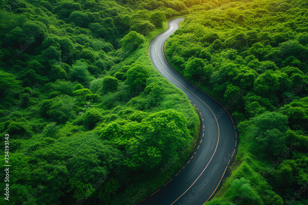 Asphalt Symphony: Top-Level Harmony of Scenic Roadway Asphalt Symphony: Top-Level Harmony of Scenic Roadway
