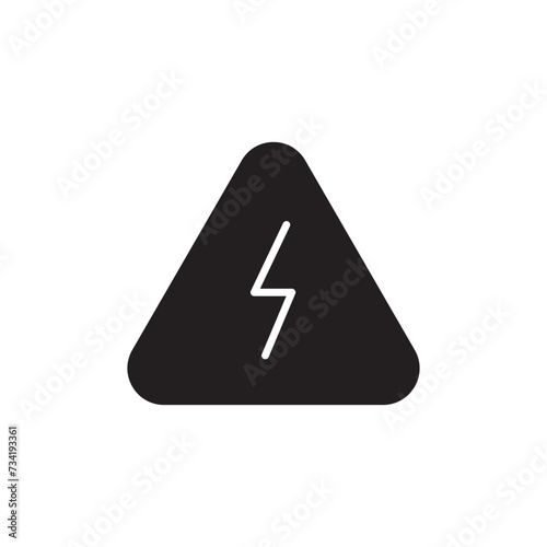 Free Download Energy sign icon. Lightning flat sign design. Energy symbol vector pictogram. Thunder sign. UX UI icon - GFXLoad