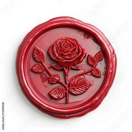 Rose wax seal