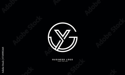 Free Download GY, YG, G, Y, Abstract Letters Logo Monogram - GFXLoad
