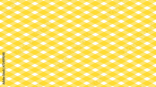 Yellow and white diagonal geometric pattern