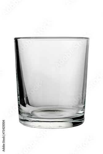 Empty glass cut out - empty whiskey glass