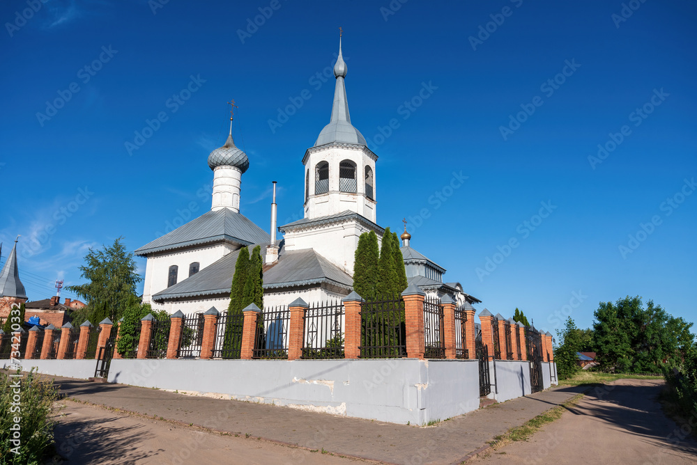 Church of St. Nicholas the Wonderworker on Podozerie in Rostov, Golden Ring of Russia.