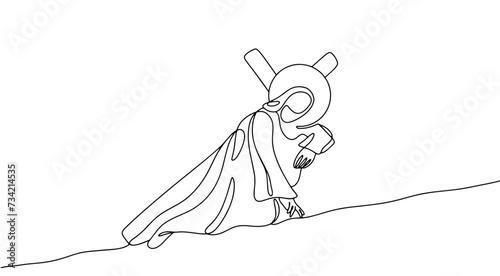Jesus. Cross. Burden. Religion