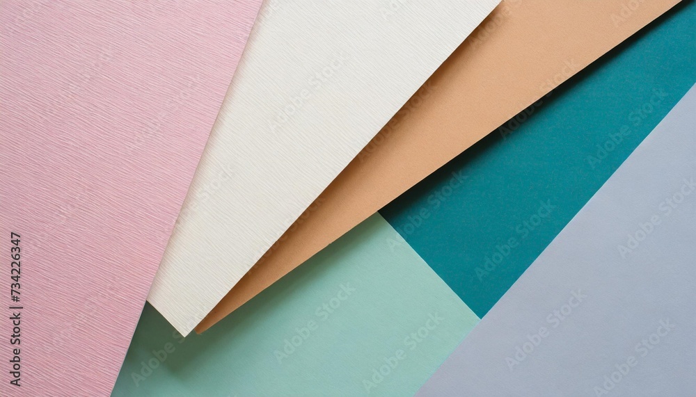 abstract background of pastel color paper with copy space for text