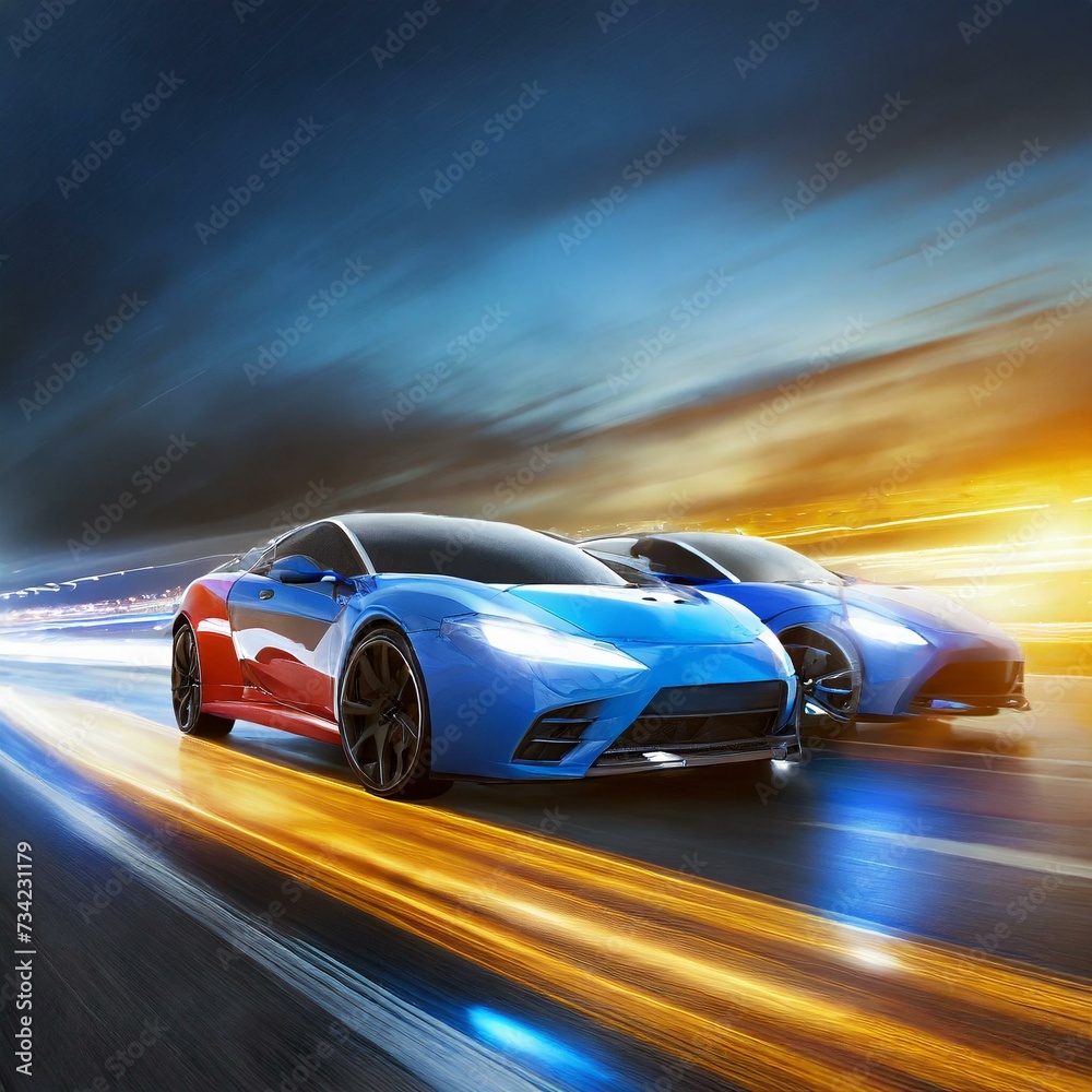 fast moving car fast moving car