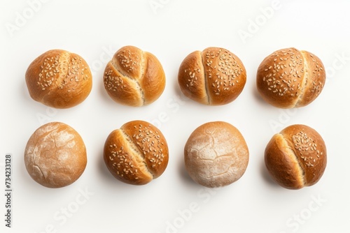 Bread Isolated on white background
