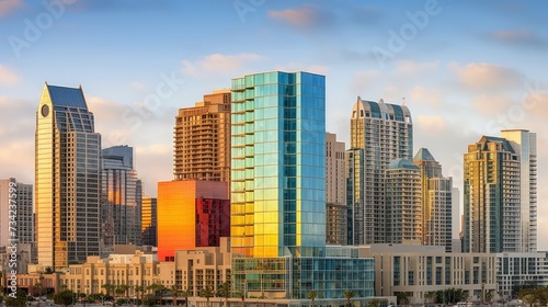 skyline san diego building