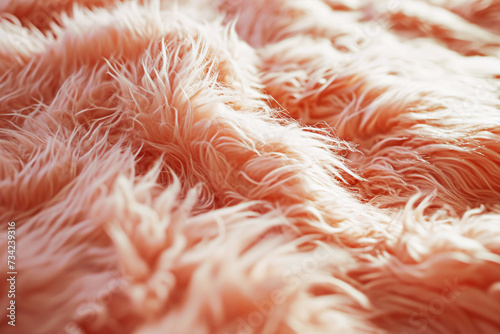Delicate, soft and textured Peach Fuzz background © Nataliia