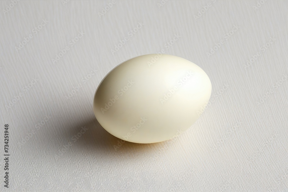 A high quality stock photograph of a single egg isolated on a white background A high quality stock photograph of a single egg isolated on a white background