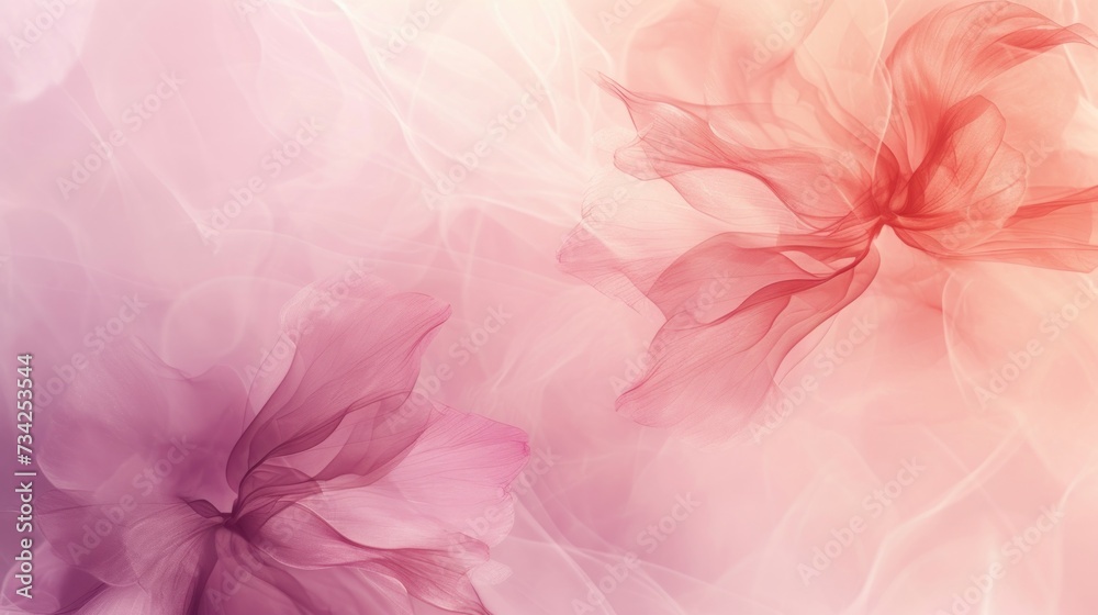  a blurry photo of pink flowers on a pink and pink background with a pink and red flower on the left side of the photo and a pink flower on the right side of the right side of the.