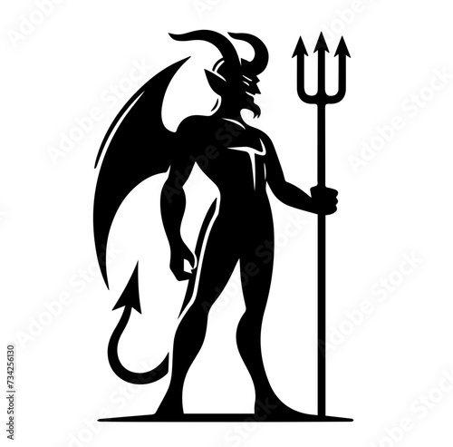 Devil Silhouette.
