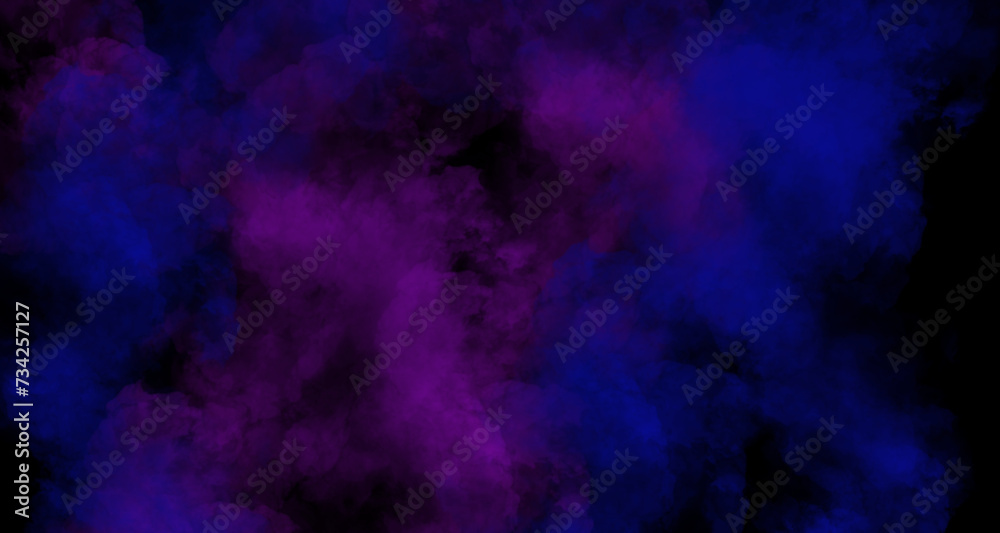 Blue and purple smoke Blue and purple smoke
