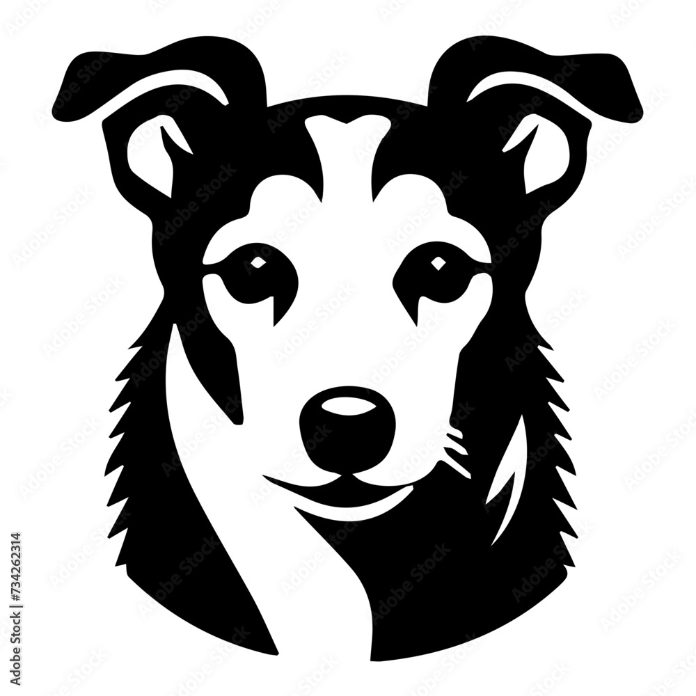 Obraz premium Adorable Dog Vector Icon Set: Cute Canine Graphics for Pet Lovers, Animal Designs & Veterinary Illustrations