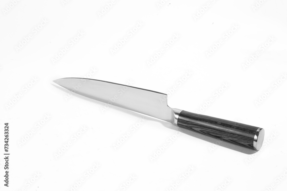 Kitchen knife isolated with clipping path
Kitchen knife isolated with clipping path