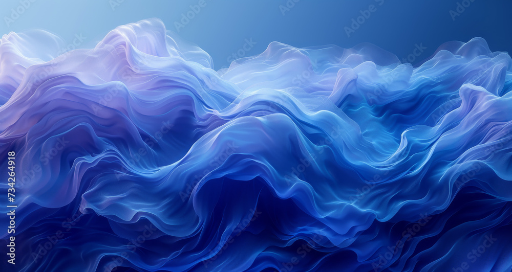 colorful, abstract blue background with cloth like silk colorful, abstract blue background with cloth like silk