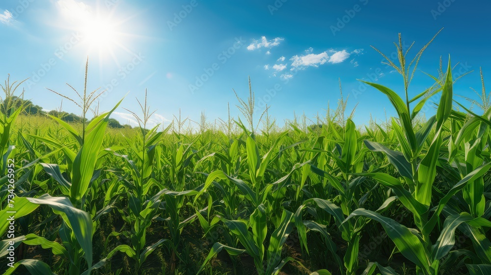 harvest corn field sun harvest corn field sun