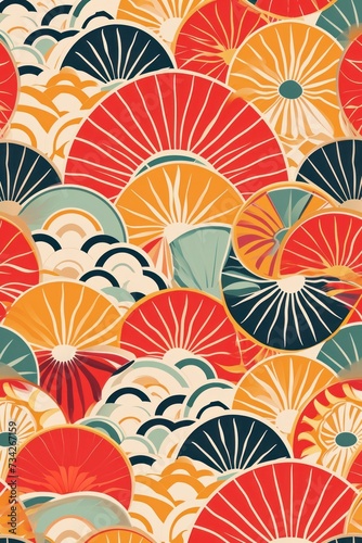 Chinese lunar new year celebration patterns and texture.
