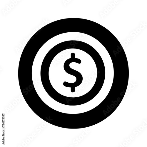 dollar sign icon 
