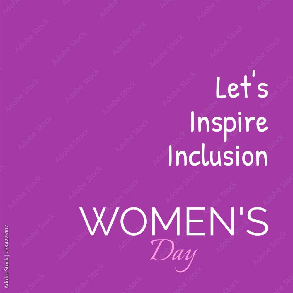 Fototapeta premium International Women's Day 8 March