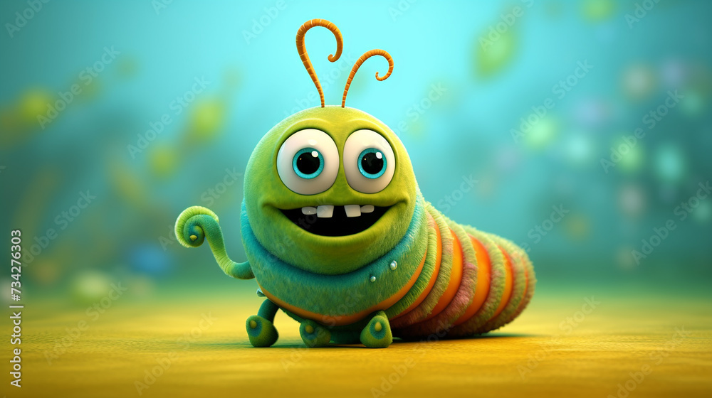 a photo of cartoonish style character made with generative AI a photo of cartoonish style character made with generative AI