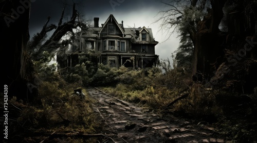 dark horror house