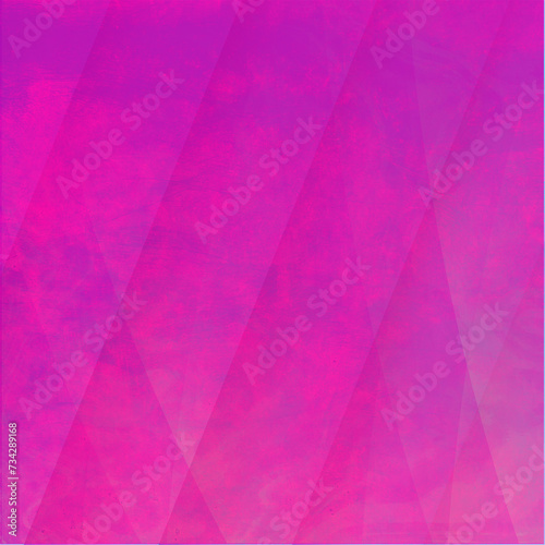 Pink square background template for banner, poster, event, celebrations and various design works