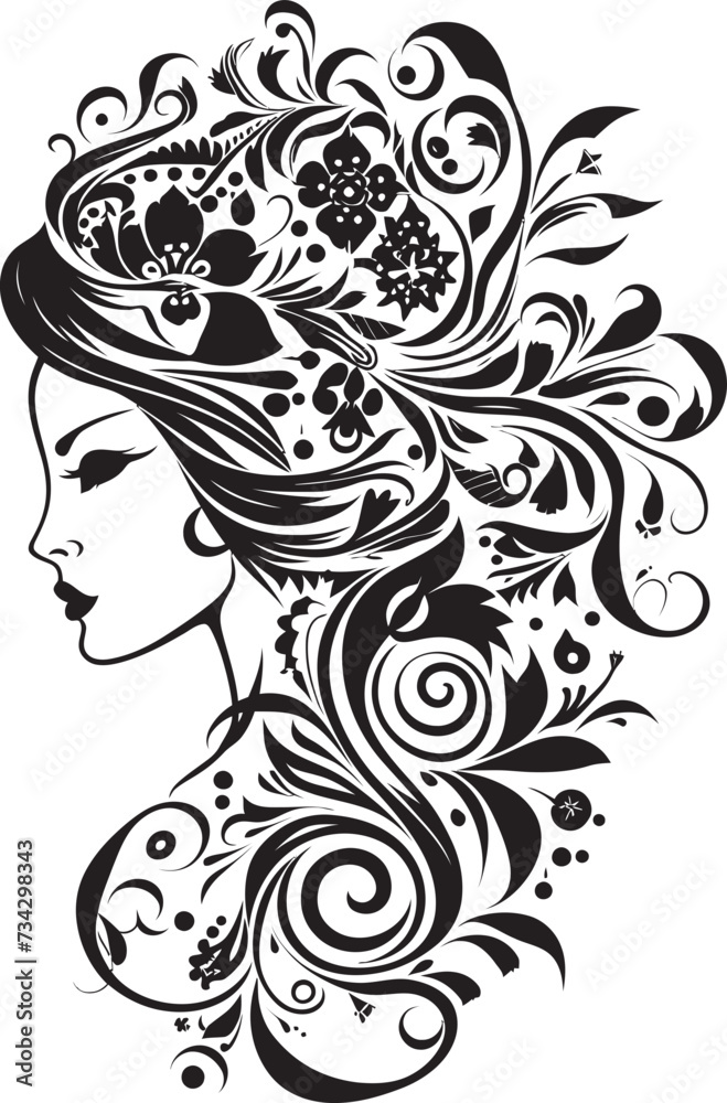 Ink Enigma Contemporary Vector Design of Black Woman Face Shadowed Serenity Minimalistic Abstract Woman Face Vector Ink Enigma Contemporary Vector Design of Black Woman Face Shadowed Serenity Minimalistic Abstract Woman Face Vector