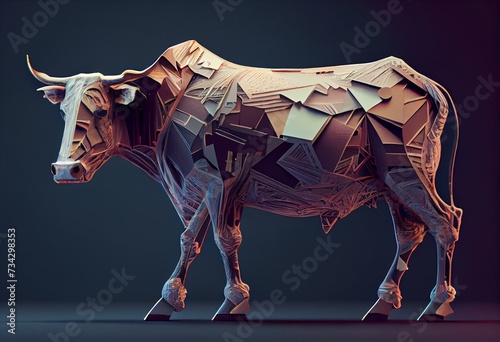 cash cow generative ai illustration photo