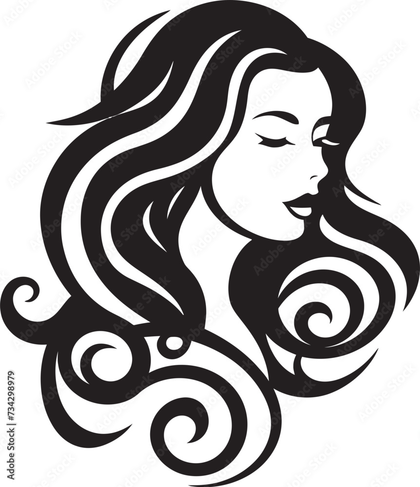 Nocturnal Noir Stylish Abstract Woman Face Vector Art Ink Noir Identity Minimalistic Black Woman Face Icon Nocturnal Noir Stylish Abstract Woman Face Vector Art Ink Noir Identity Minimalistic Black Woman Face Icon