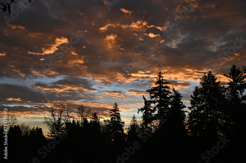 Obraz na płótnie Oregon Sunrise