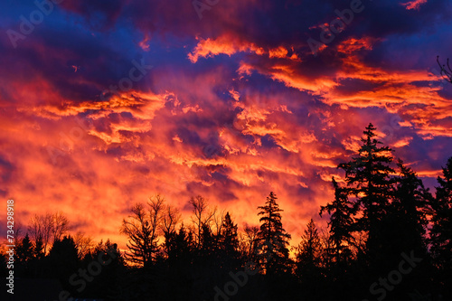 Obraz na płótnie Oregon Sunrise