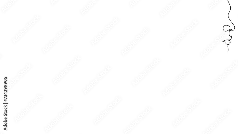 Continuous line сouple man and woman line art illustration. 4k stock video of a developing with alpha channel. Continuous line сouple man and woman line art illustration. 4k stock video of a developing with alpha channel.