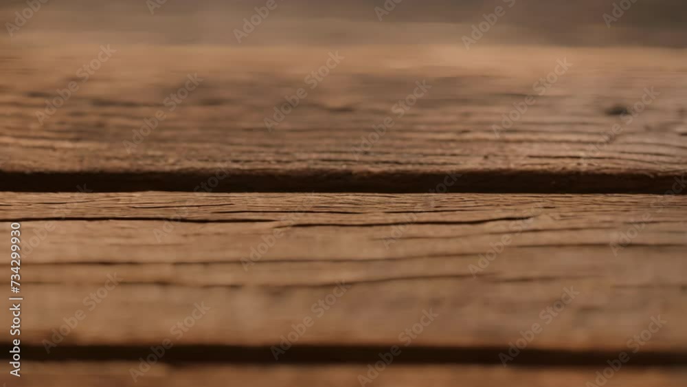 Close-Up of Wooden Surface With Blurry Background Close-Up of Wooden Surface With Blurry Background