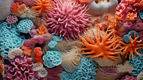 marine coral texture