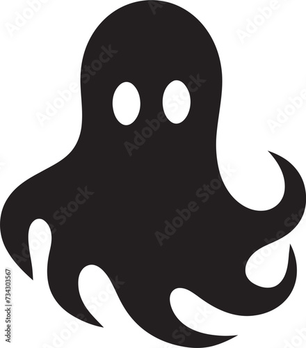 Diminutive Ghostly Wishes Mini Ghost Icons Teeny Tiny Ghostly Adventures Sweet Black Ghost Symbols