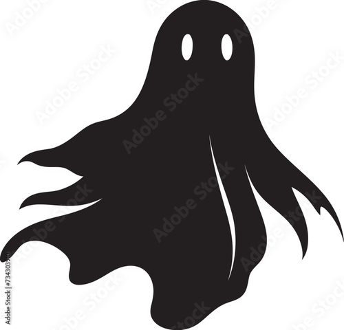 Wee Phantom Friends Tiny Vector Graphics Little Ghostly Delicacies Mini Ghost Icons
