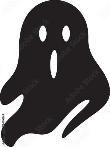 Diminutive Ghostly Friends Precious Ghost Elements Lilliputian Ghost Gang Playful Black Ghost Symbols